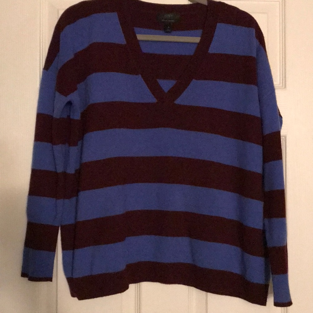 Cute deep v sweater